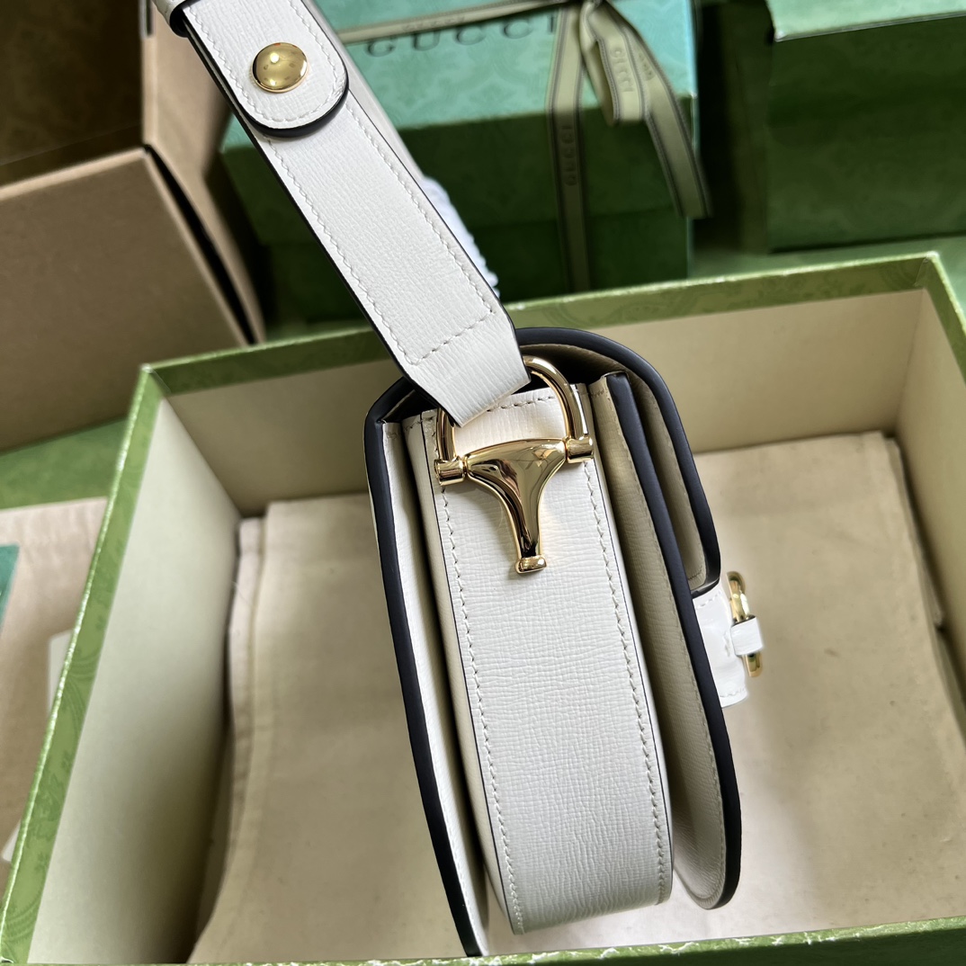 Gucci Horsebit 1955 Mini Rounded Bag (20x 13x 6cm) - PerfectKickZ