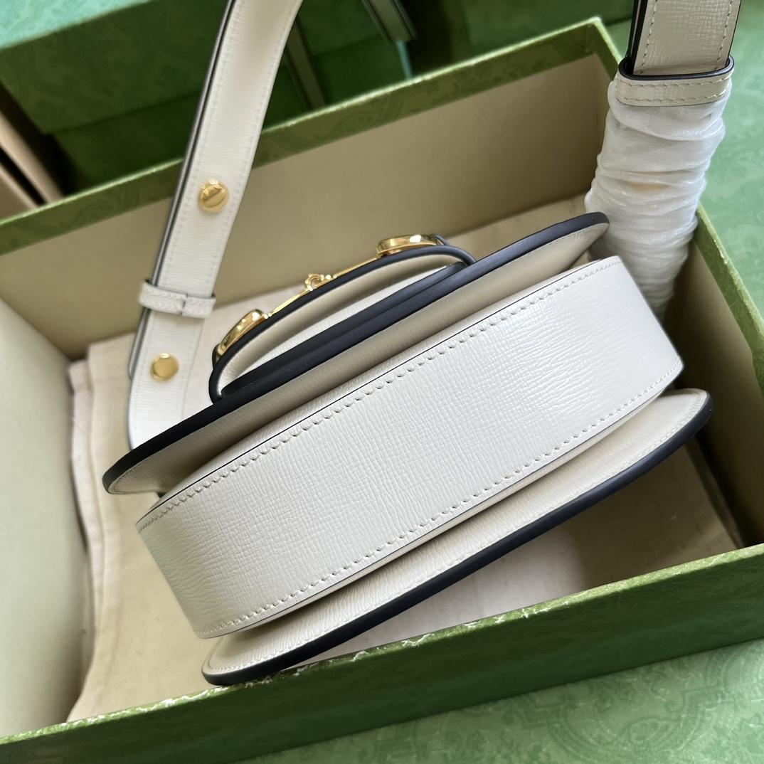 Gucci Horsebit 1955 Mini Rounded Bag (20x 13x 6cm) - PerfectKickZ