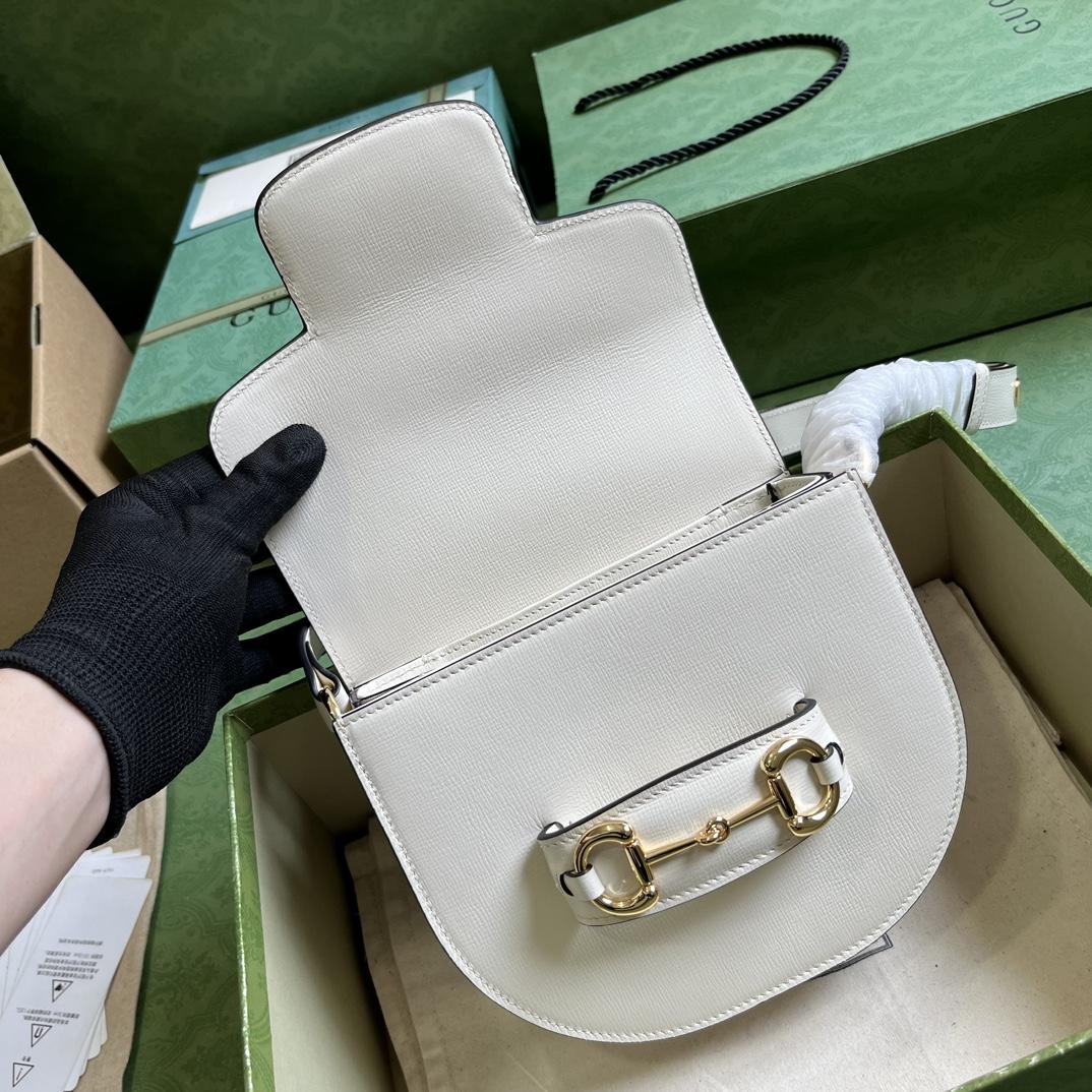 Gucci Horsebit 1955 Mini Rounded Bag (20x 13x 6cm) - PerfectKickZ
