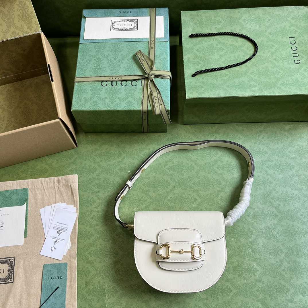 Gucci Horsebit 1955 Mini Rounded Bag (20x 13x 6cm) - PerfectKickZ