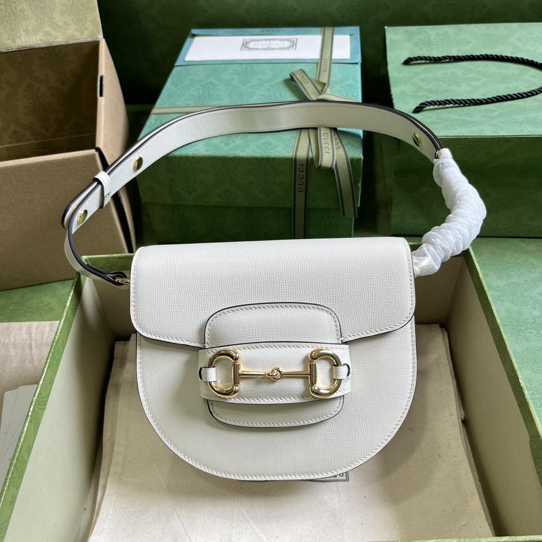 Gucci Horsebit 1955 Mini Rounded Bag (20x 13x 6cm) - PerfectKickZ