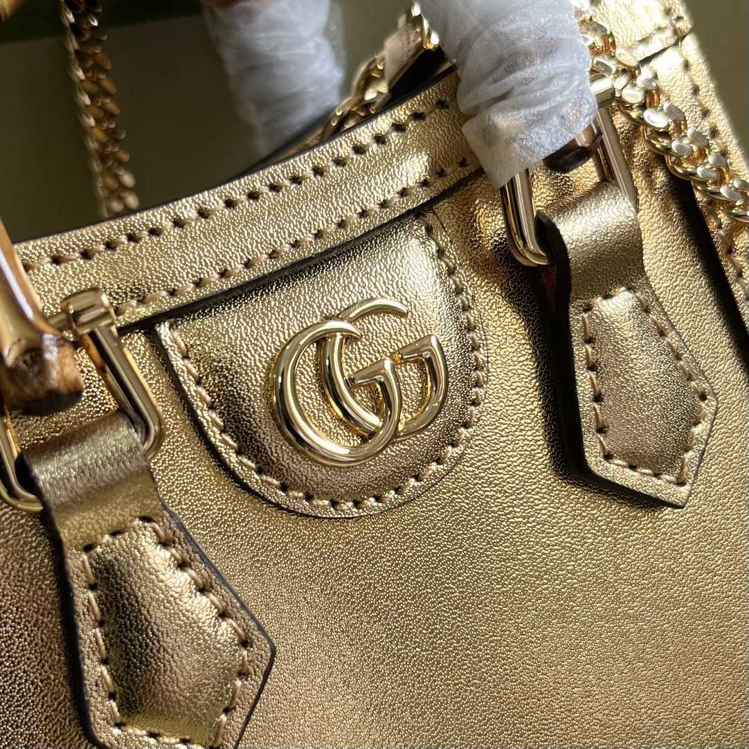 Gucci Diana Super Mini Bag (16.5x 12x 6cm) - PerfectKickZ