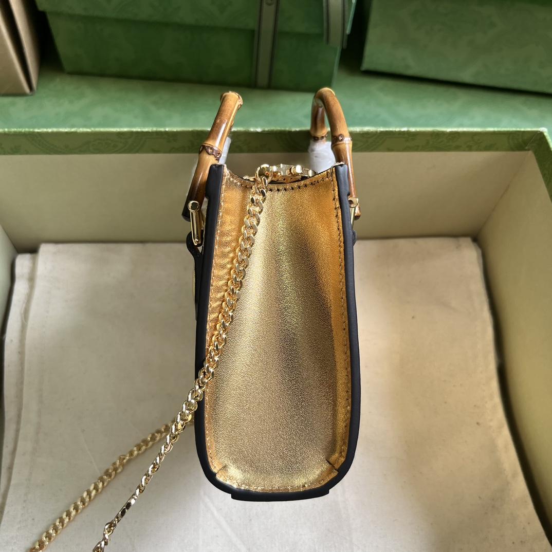 Gucci Diana Super Mini Bag (16.5x 12x 6cm) - PerfectKickZ