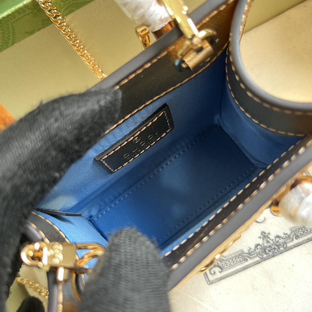 Gucci Diana Super Mini Bag (16.5x 12x 6cm) - PerfectKickZ
