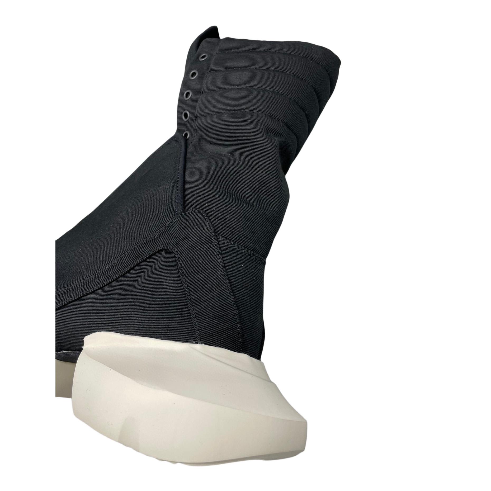 Rick Owens Drkshdw Megaturbo Dunk Boots Black - PerfectKickZ