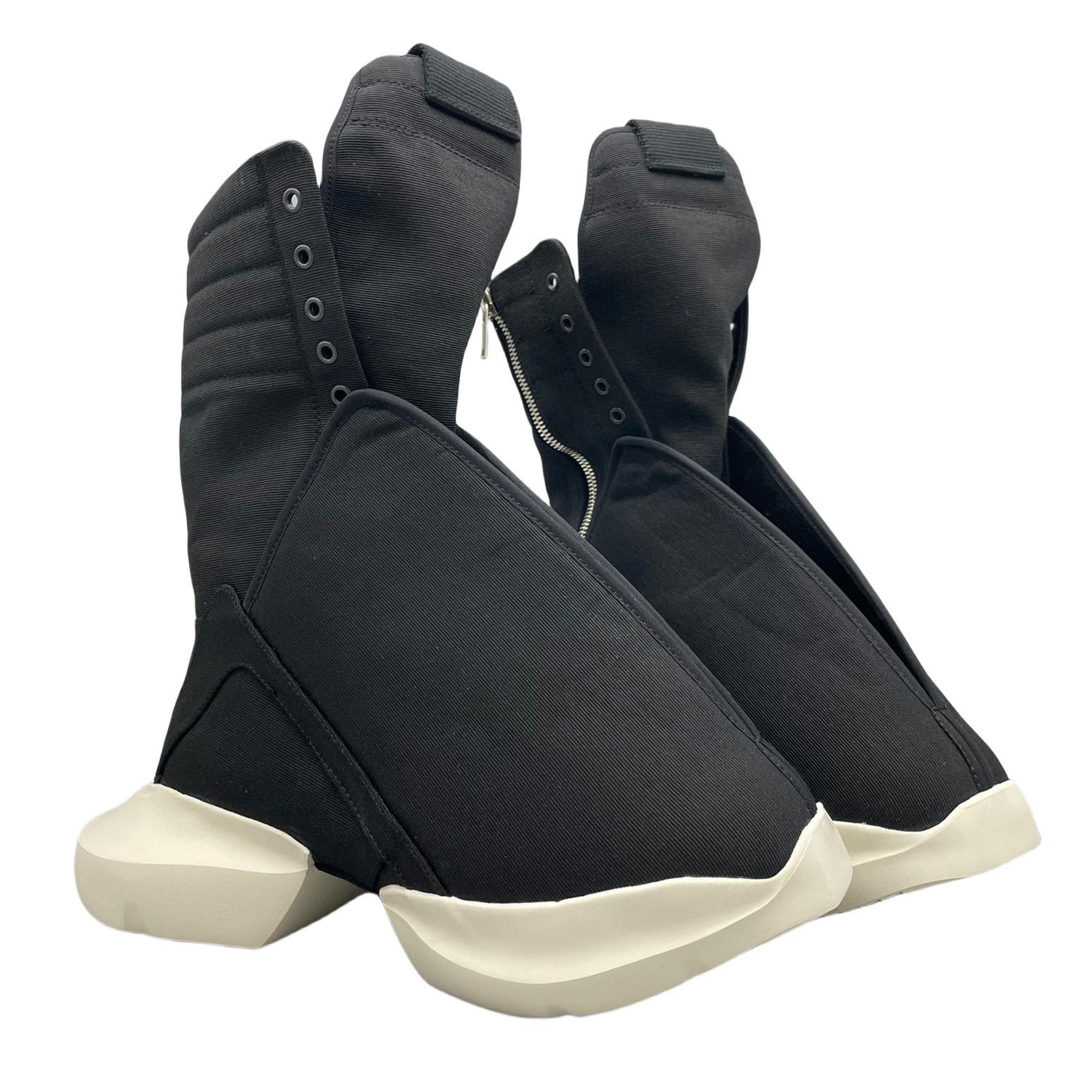 Rick Owens Drkshdw Megaturbo Dunk Boots Black - PerfectKickZ