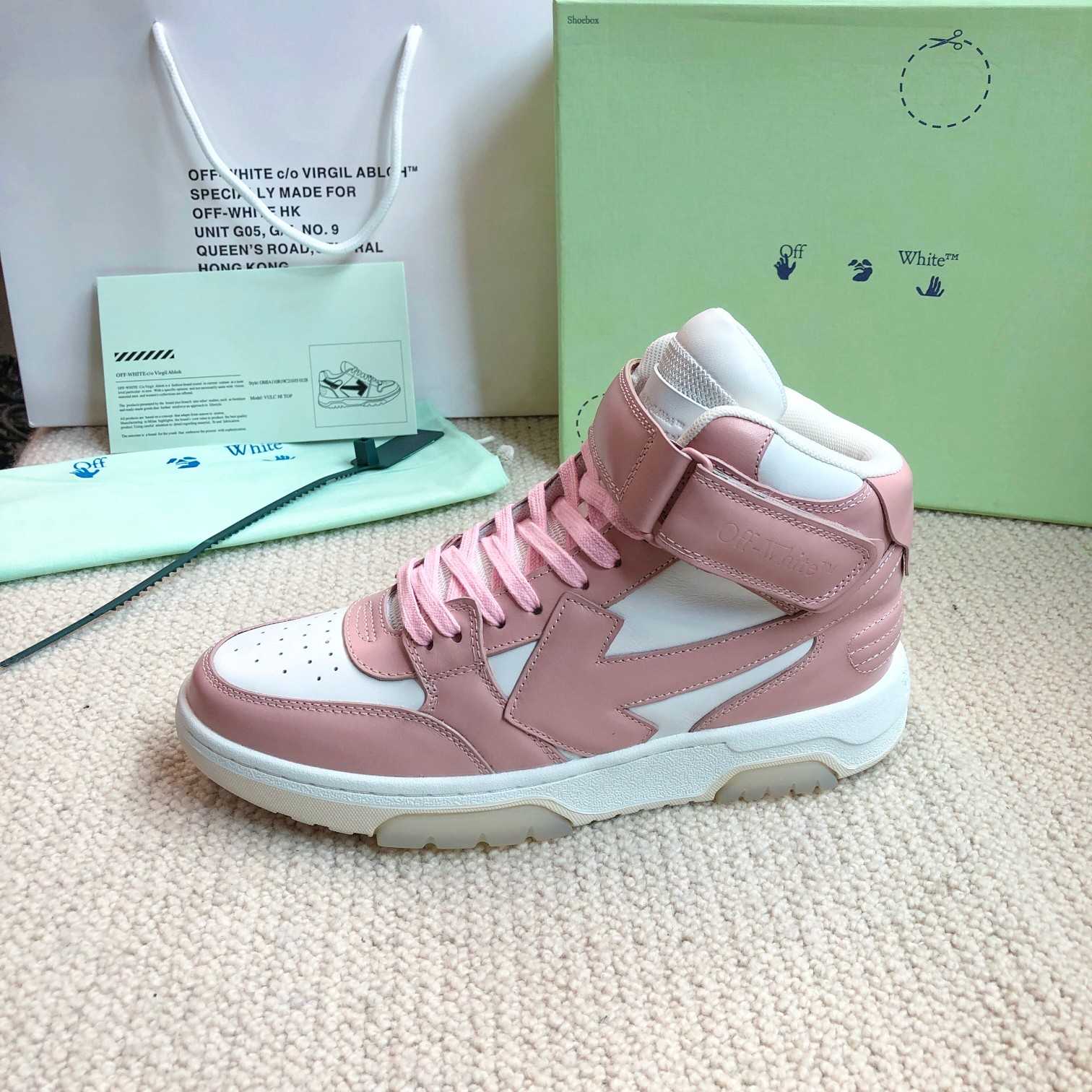 Off White Out Of Office Mid Top Sneaker - PerfectKickZ