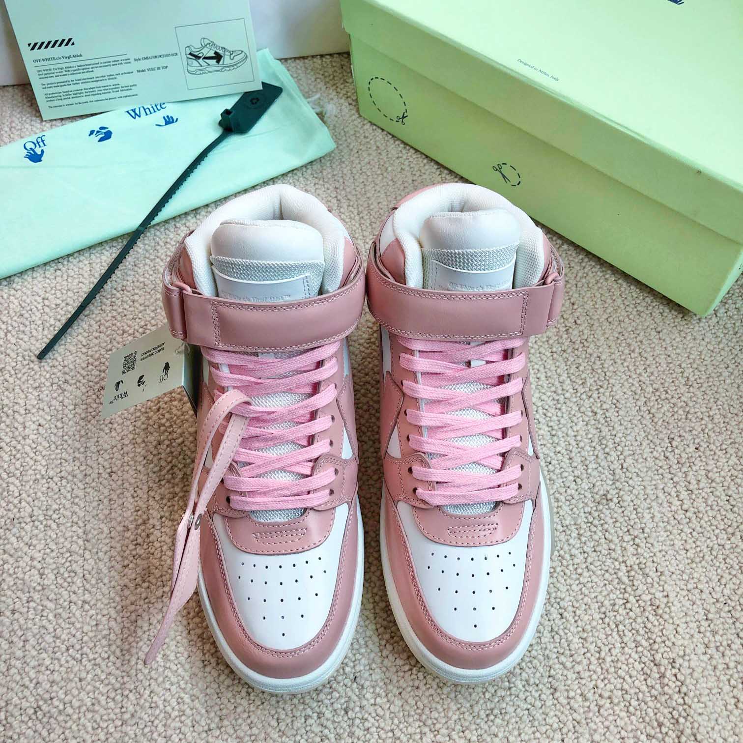 Off White Out Of Office Mid Top Sneaker - PerfectKickZ