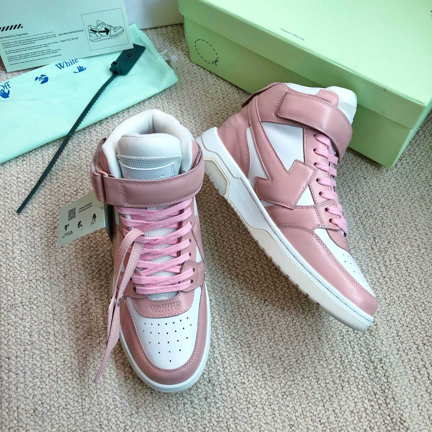 Off White Out Of Office Mid Top Sneaker - PerfectKickZ