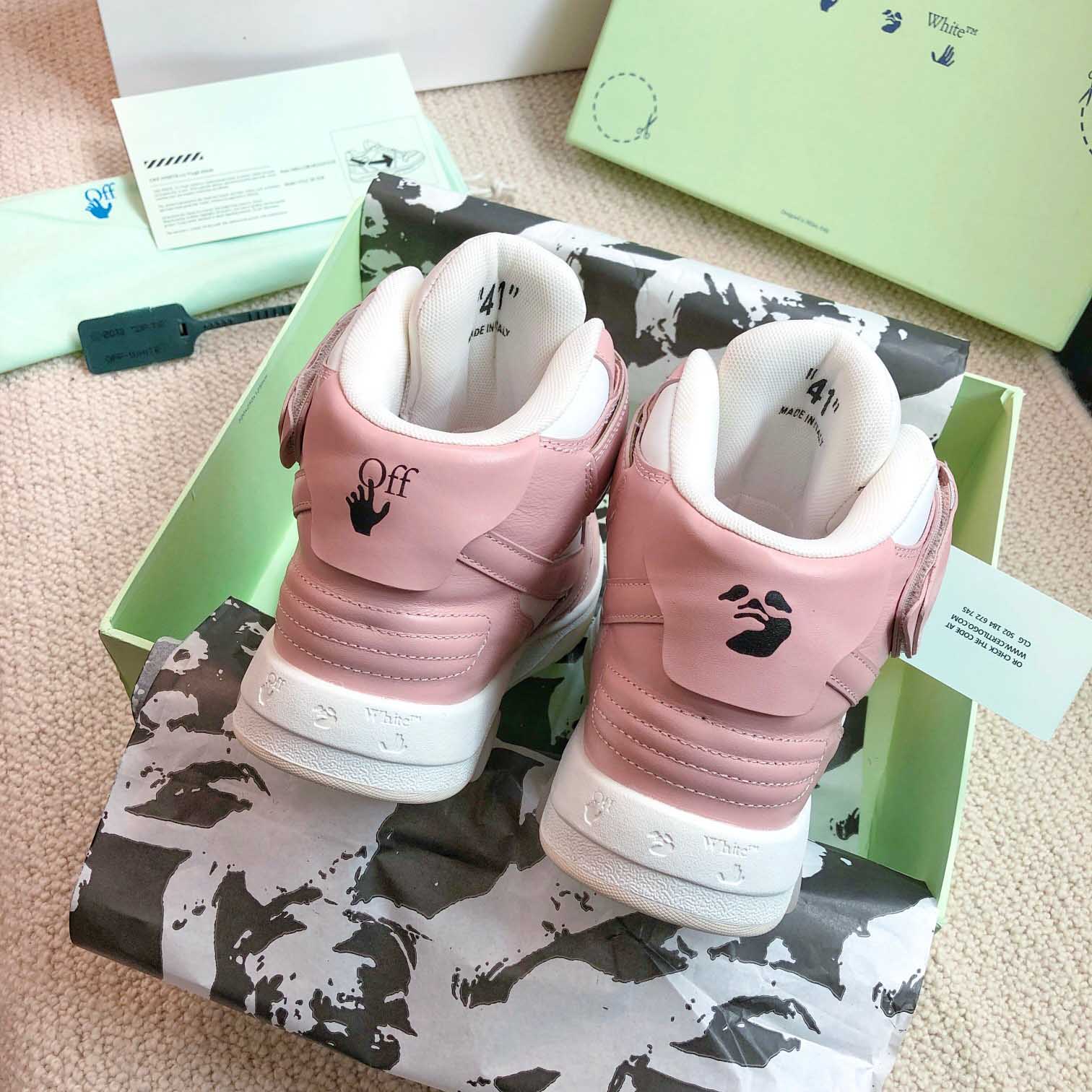 Off White Out Of Office Mid Top Sneaker - PerfectKickZ