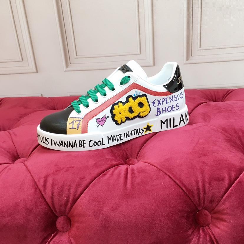 Dolce & Gabbana Portofino 'Emis Killa' Sneakers - PerfectKickZ