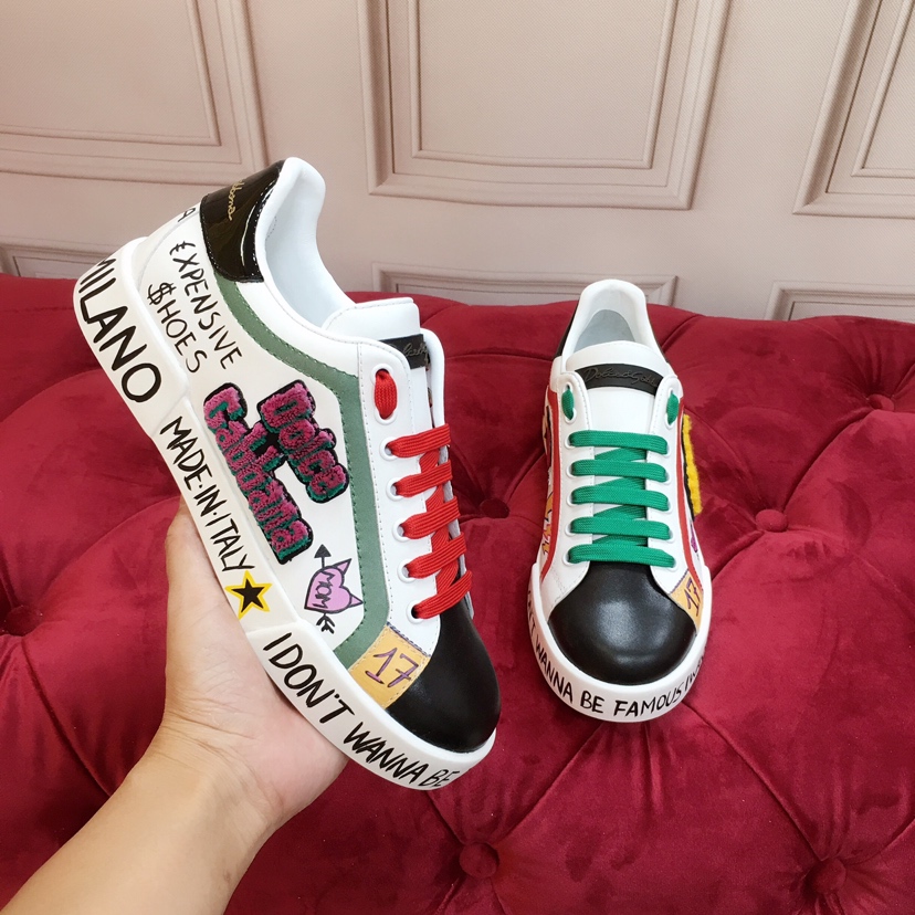 Dolce & Gabbana Portofino 'Emis Killa' Sneakers - PerfectKickZ