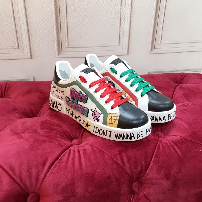 Dolce & Gabbana Portofino 'Emis Killa' Sneakers - PerfectKickZ
