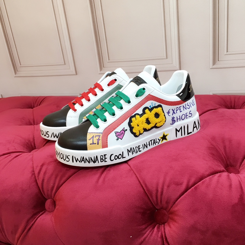 Dolce & Gabbana Portofino 'Emis Killa' Sneakers - PerfectKickZ