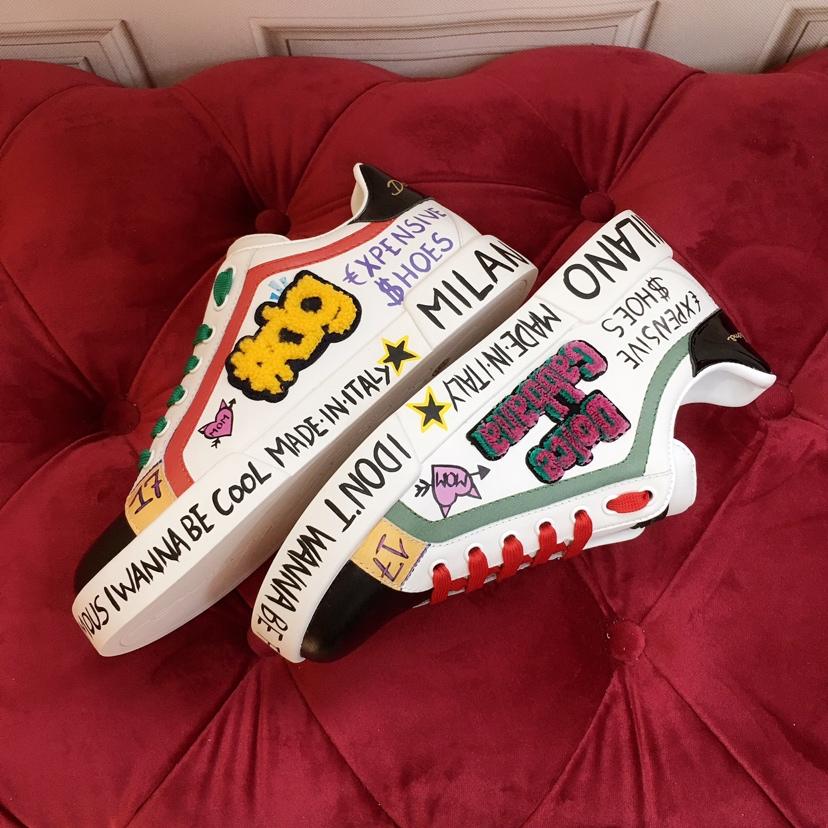 Dolce & Gabbana Portofino 'Emis Killa' Sneakers - PerfectKickZ
