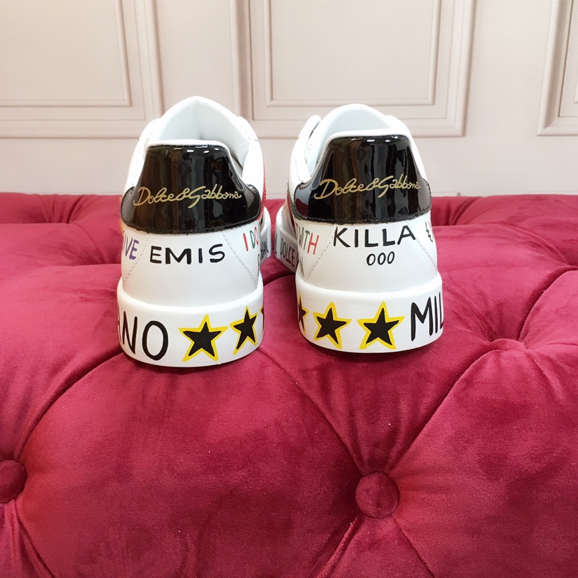 Dolce & Gabbana Portofino 'Emis Killa' Sneakers - PerfectKickZ
