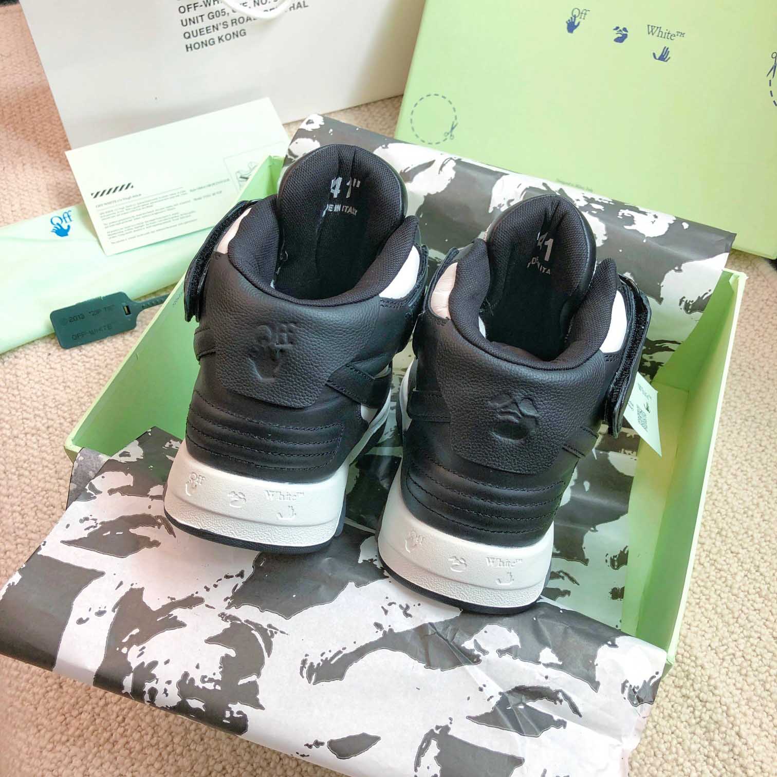 Off White Out Of Office Mid Top Sneaker - PerfectKickZ