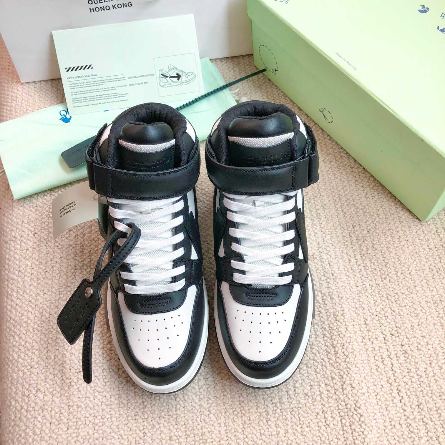 Off White Out Of Office Mid Top Sneaker - PerfectKickZ
