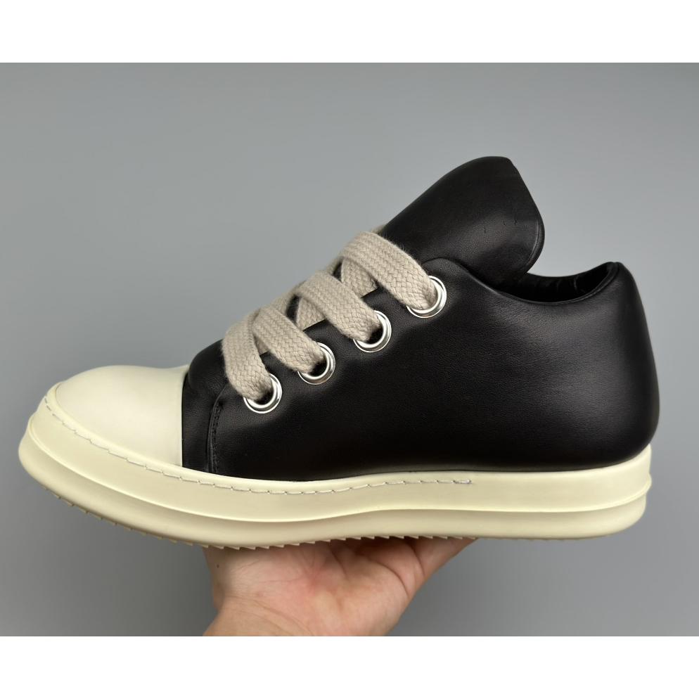 Rick Owens Lace-up Low-top Sneakers  - PerfectKickZ