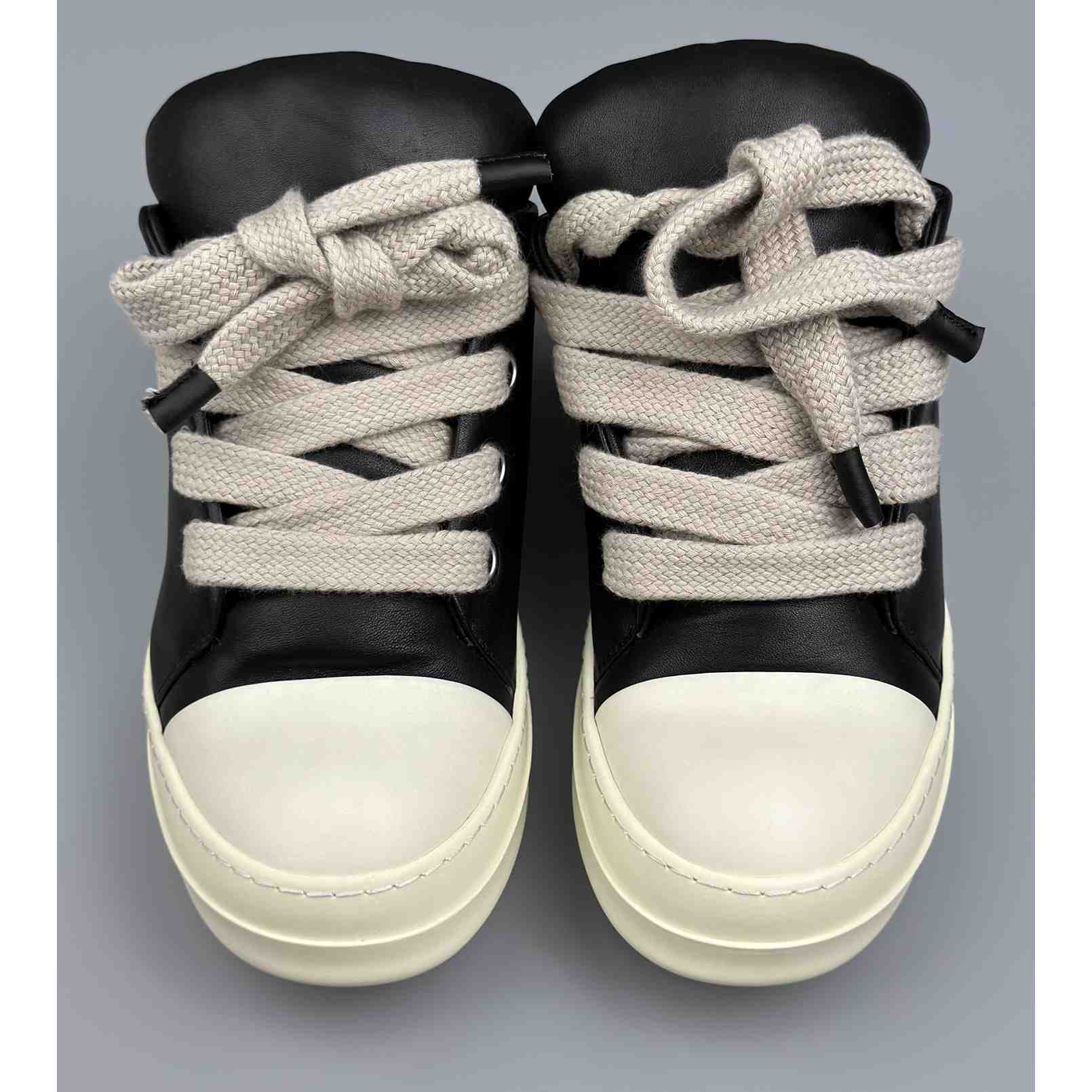 Rick Owens Lace-up Low-top Sneakers  - PerfectKickZ