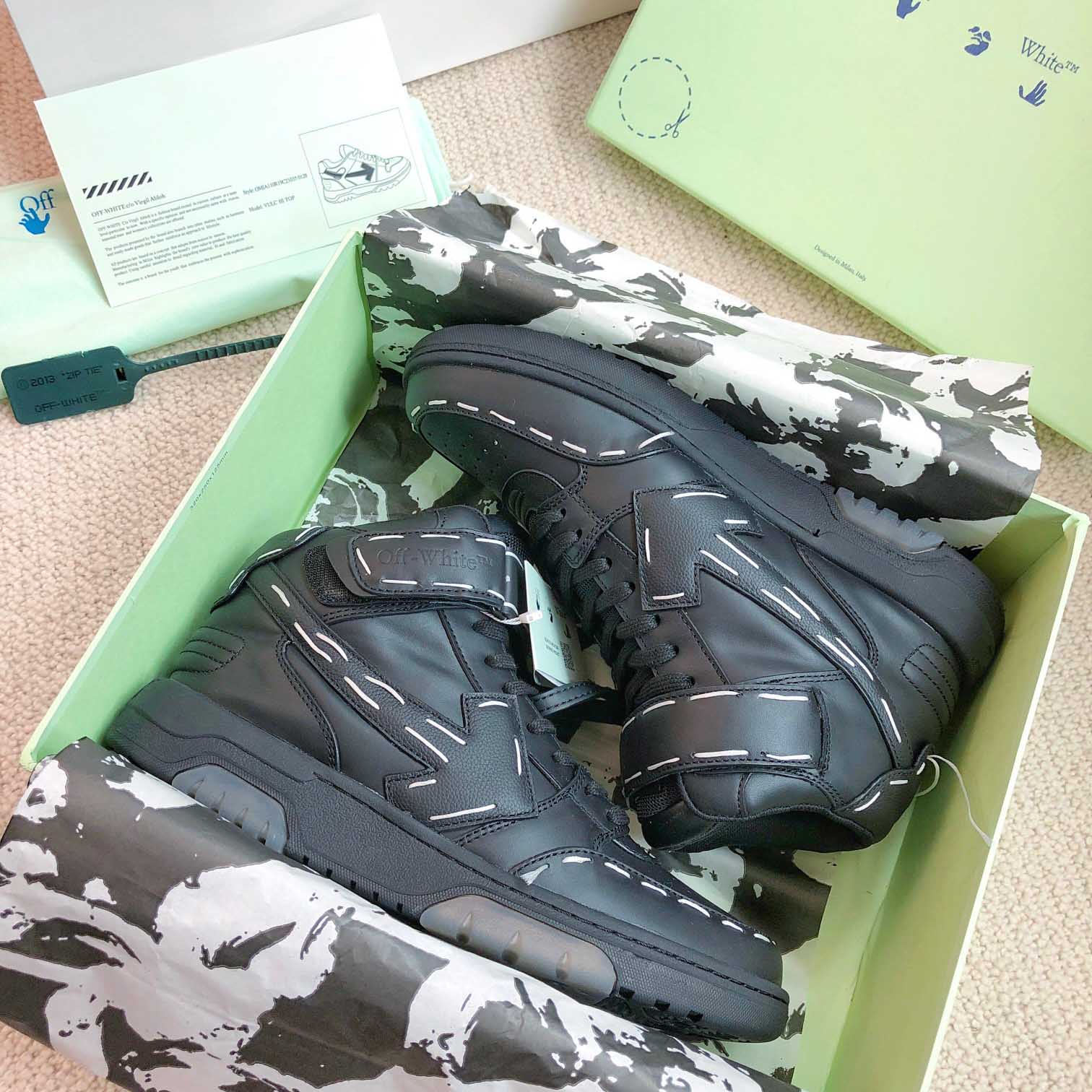 Off White Ooo Mid Sartorial Stitching - PerfectKickZ