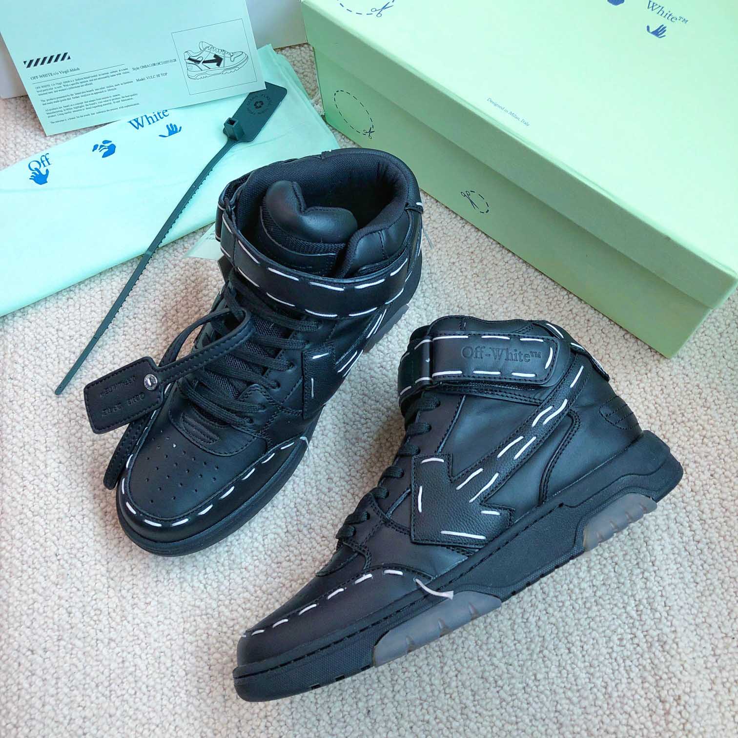 Off White Ooo Mid Sartorial Stitching - PerfectKickZ