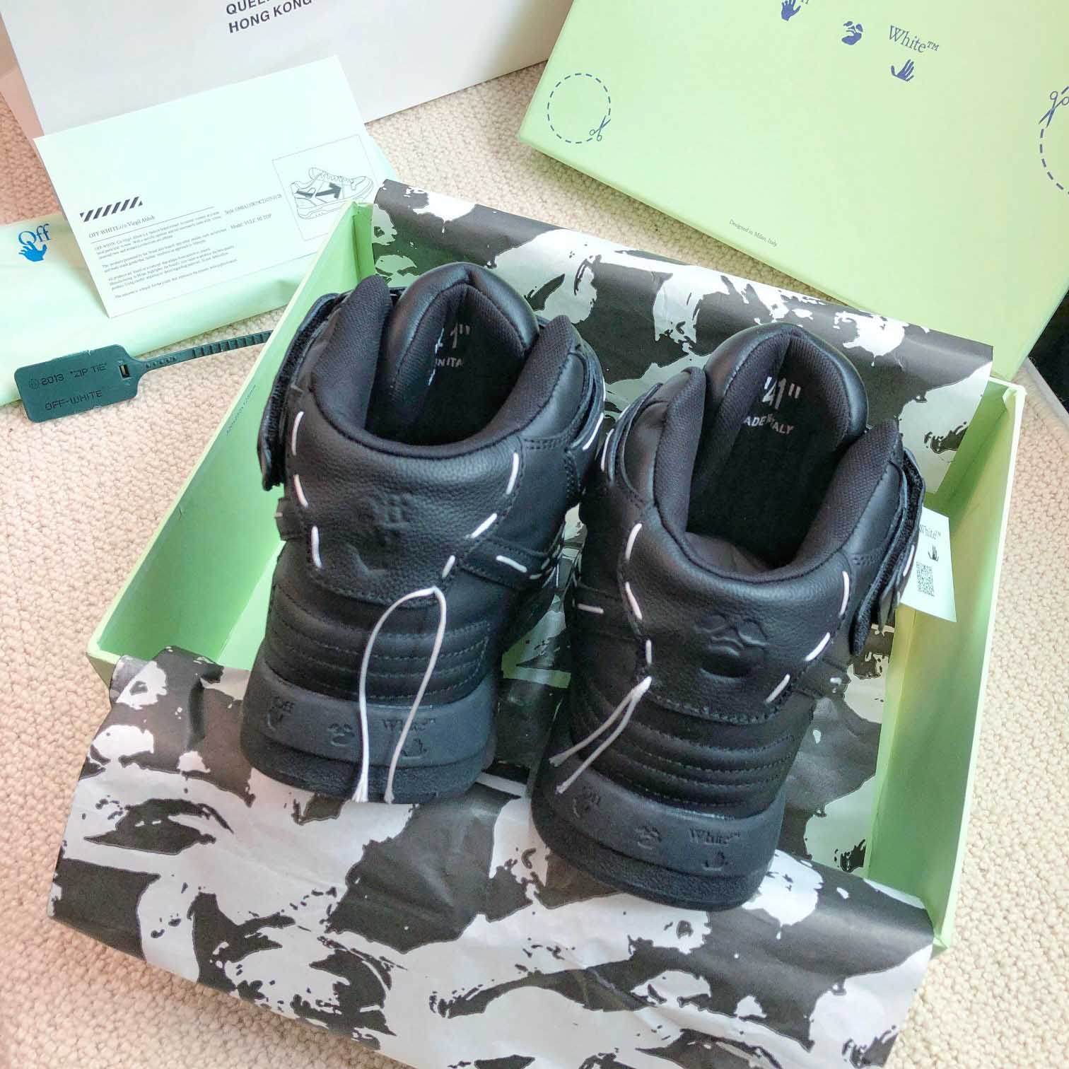 Off White Ooo Mid Sartorial Stitching - PerfectKickZ