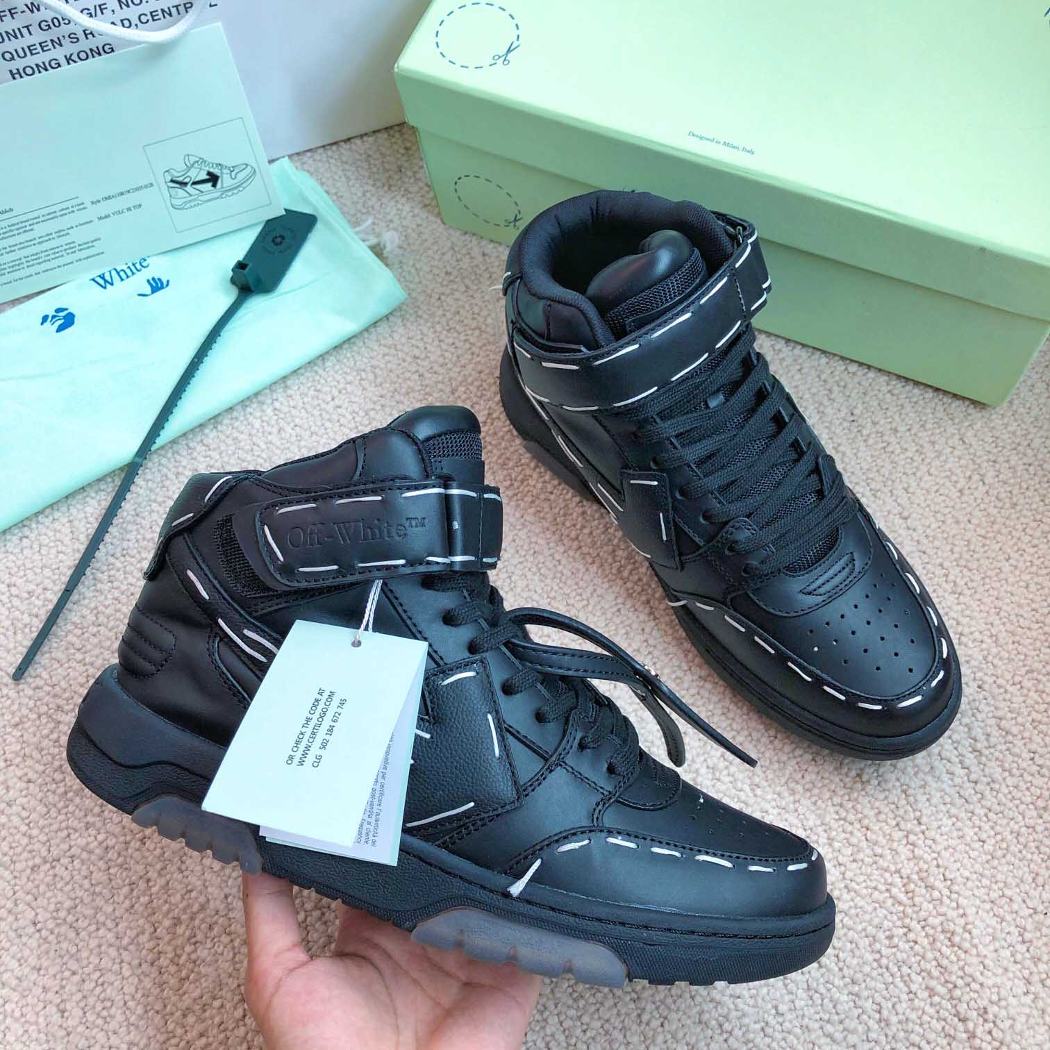 Off White Ooo Mid Sartorial Stitching - PerfectKickZ