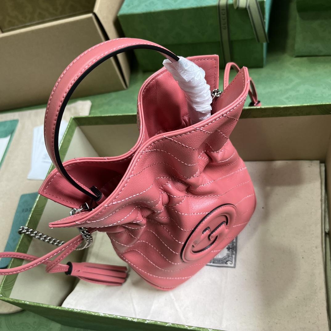 Gucci Blondie Mini Bucket Bag - PerfectKickZ