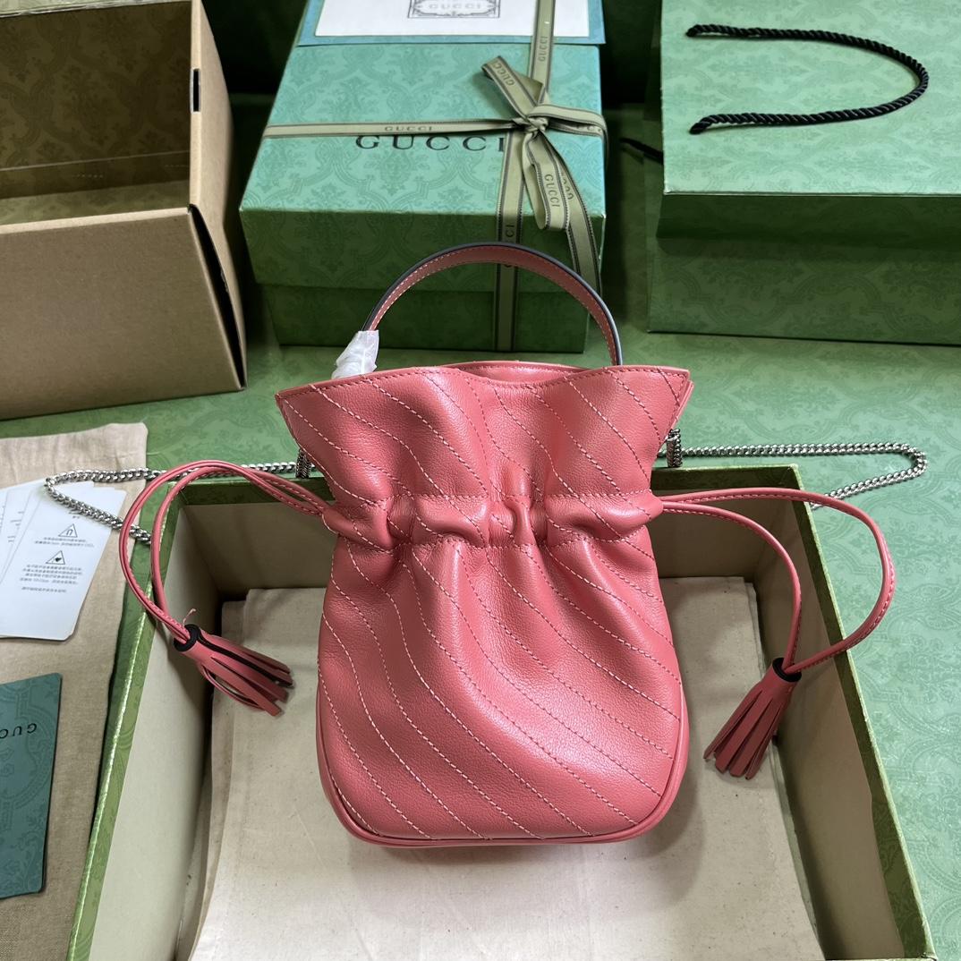 Gucci Blondie Mini Bucket Bag - PerfectKickZ