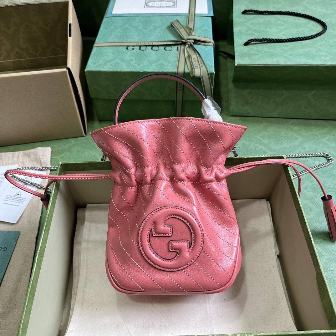 Gucci Blondie Mini Bucket Bag - PerfectKickZ