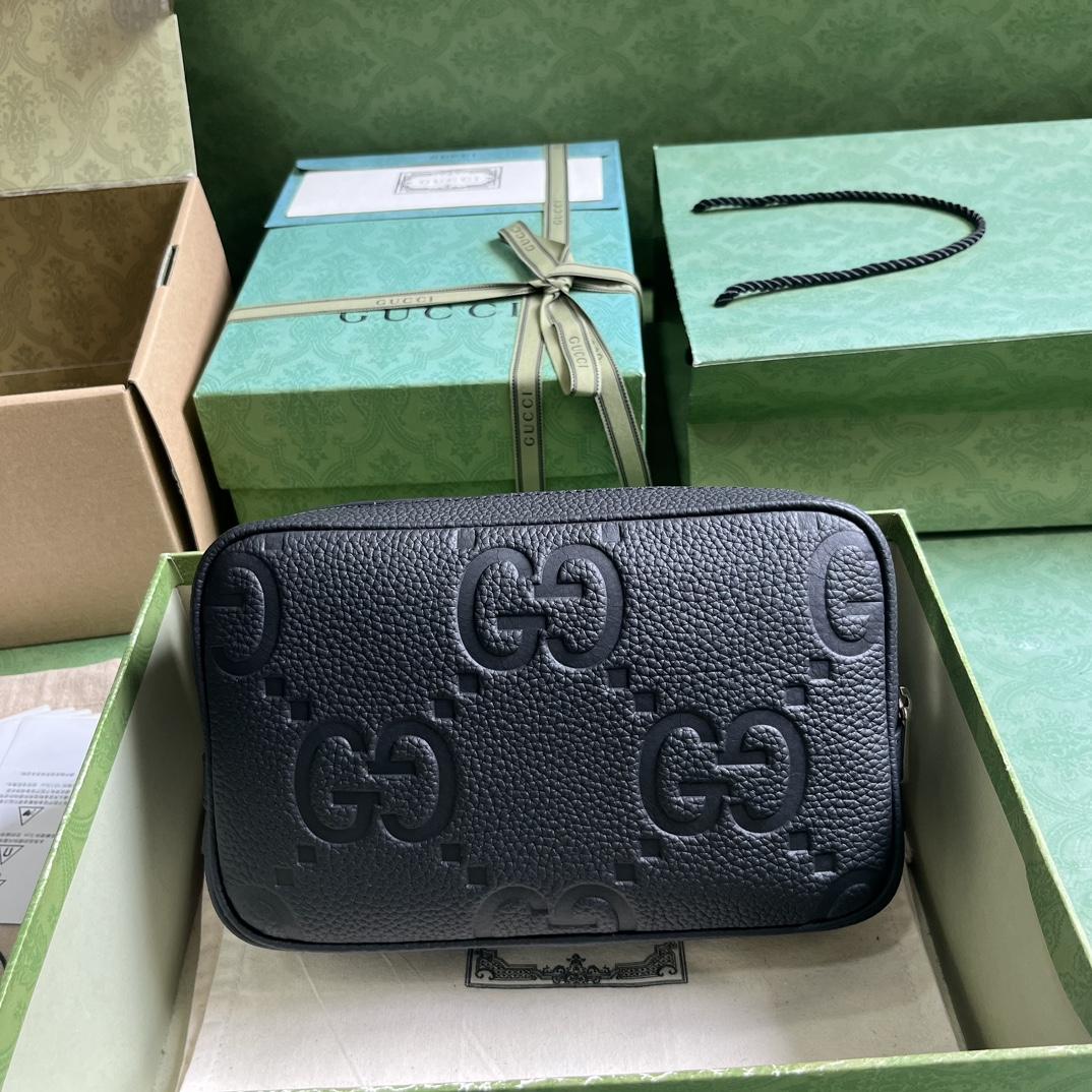 Gucci Jumbo GG Toiletry Case  (23x 14.5x 6.5cm) - PerfectKickZ