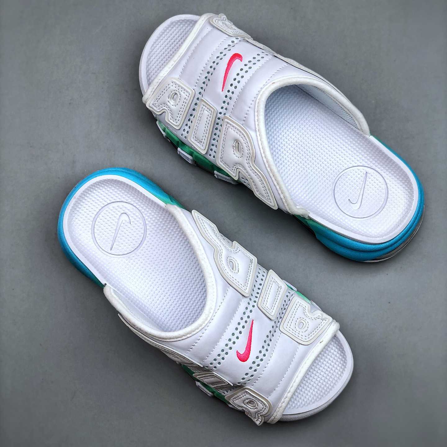 Nike Air More Uptempo Slide   FN3437 161 - PerfectKickZ
