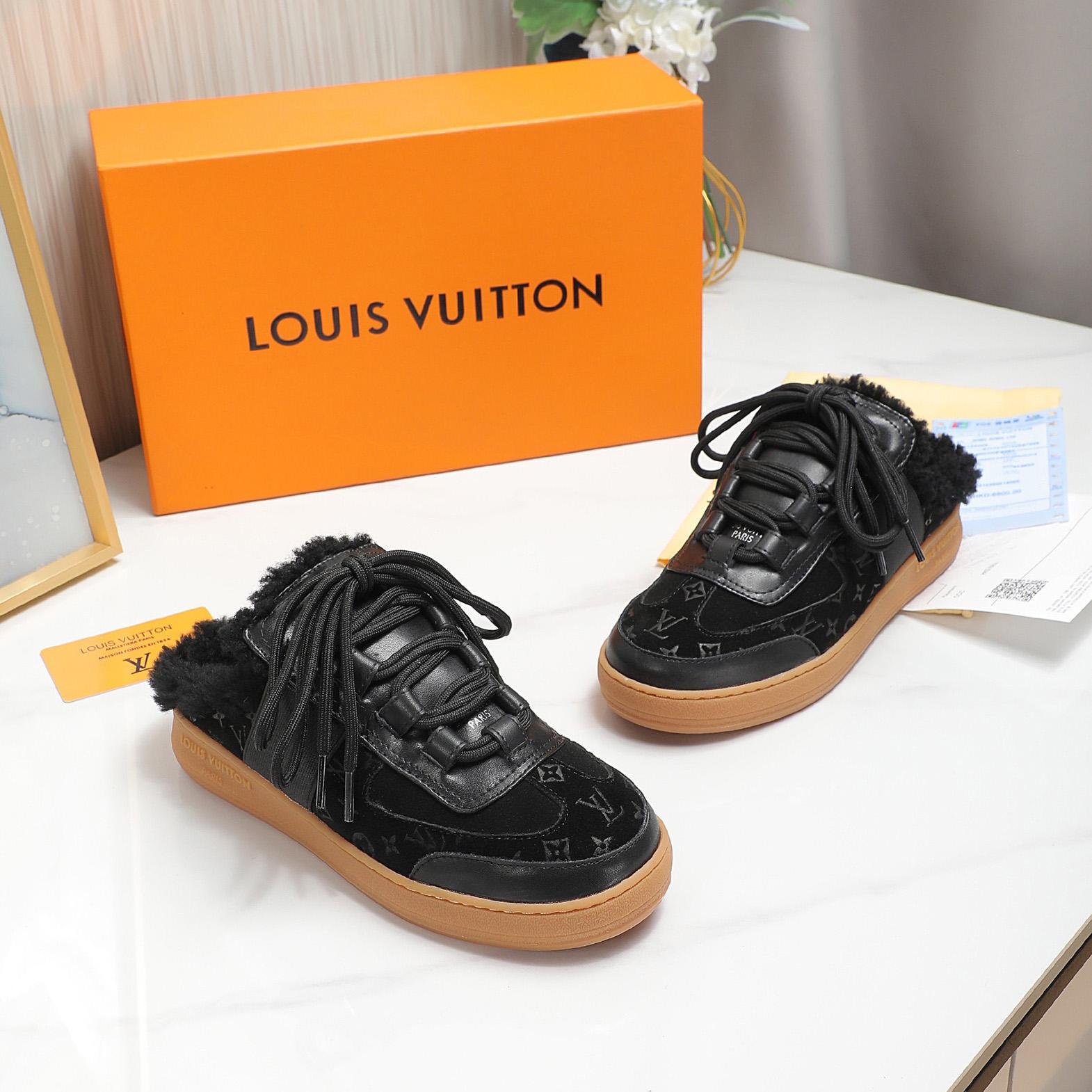 Louis Vuitton Lous Open Back Sneaker - PerfectKickZ