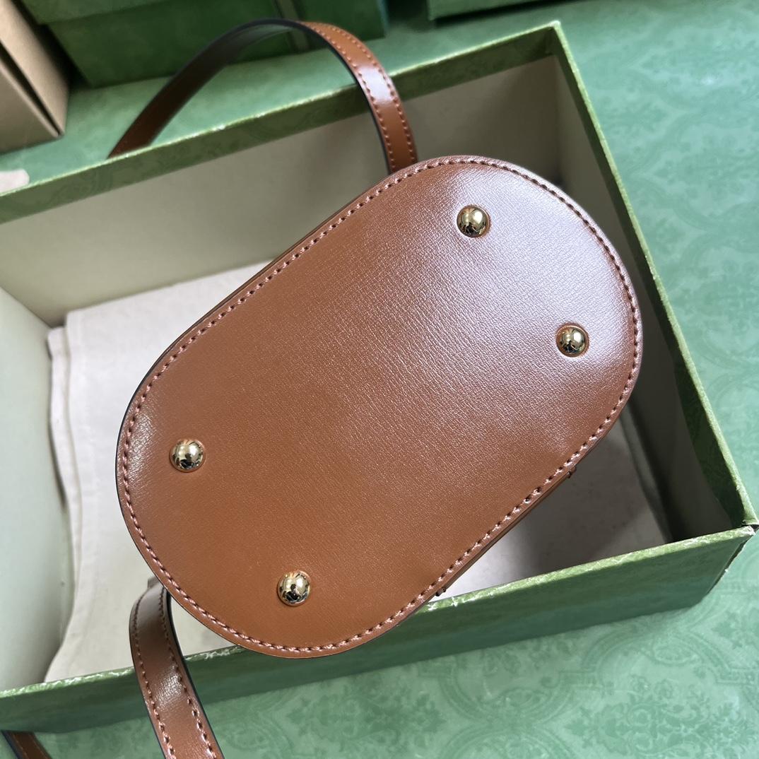Gucci Mini Bamboo Shoulder Bag (15.5x 13.5x 4cm) - PerfectKickZ