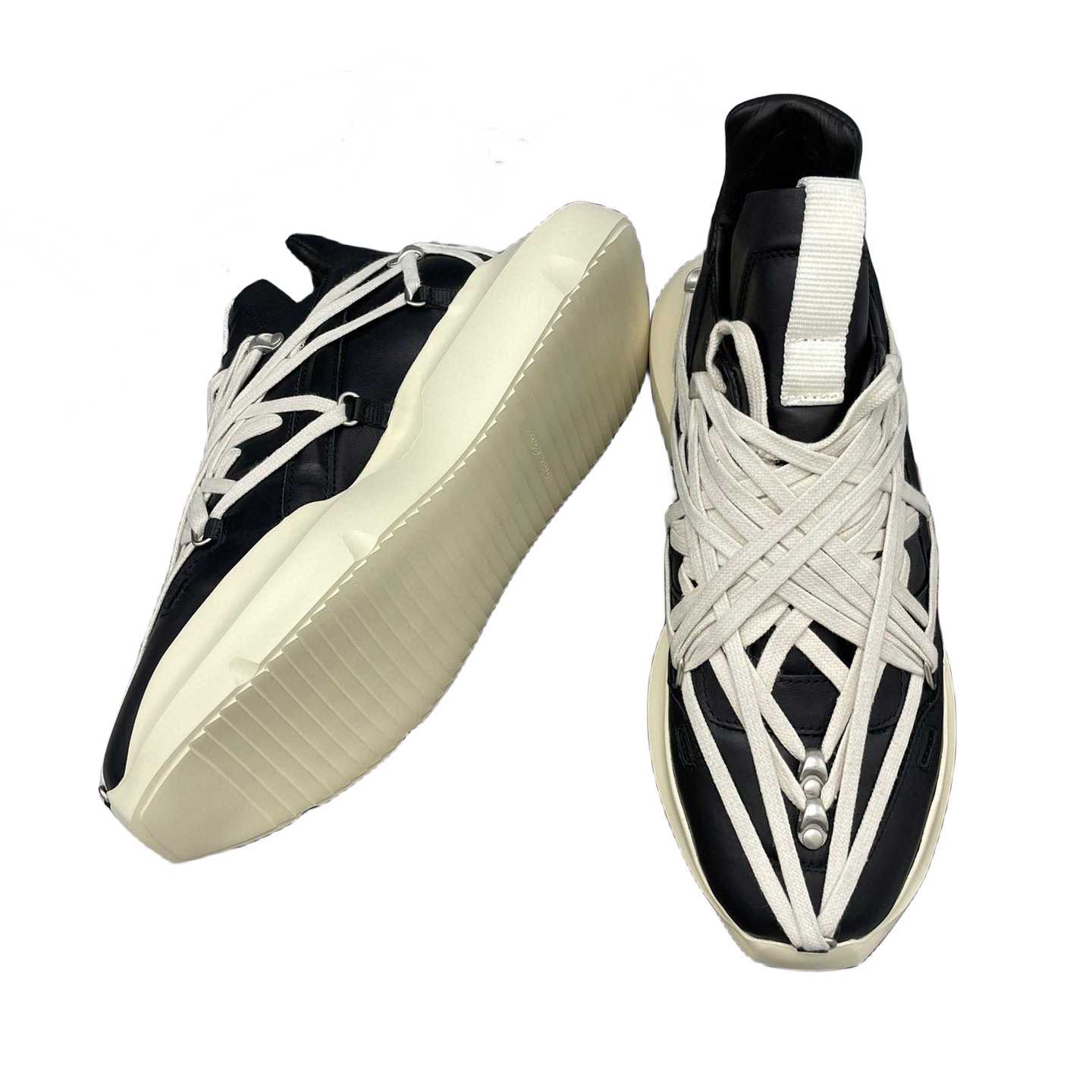 Rick Owens Geth Chunky High-top Sneakers - PerfectKickZ