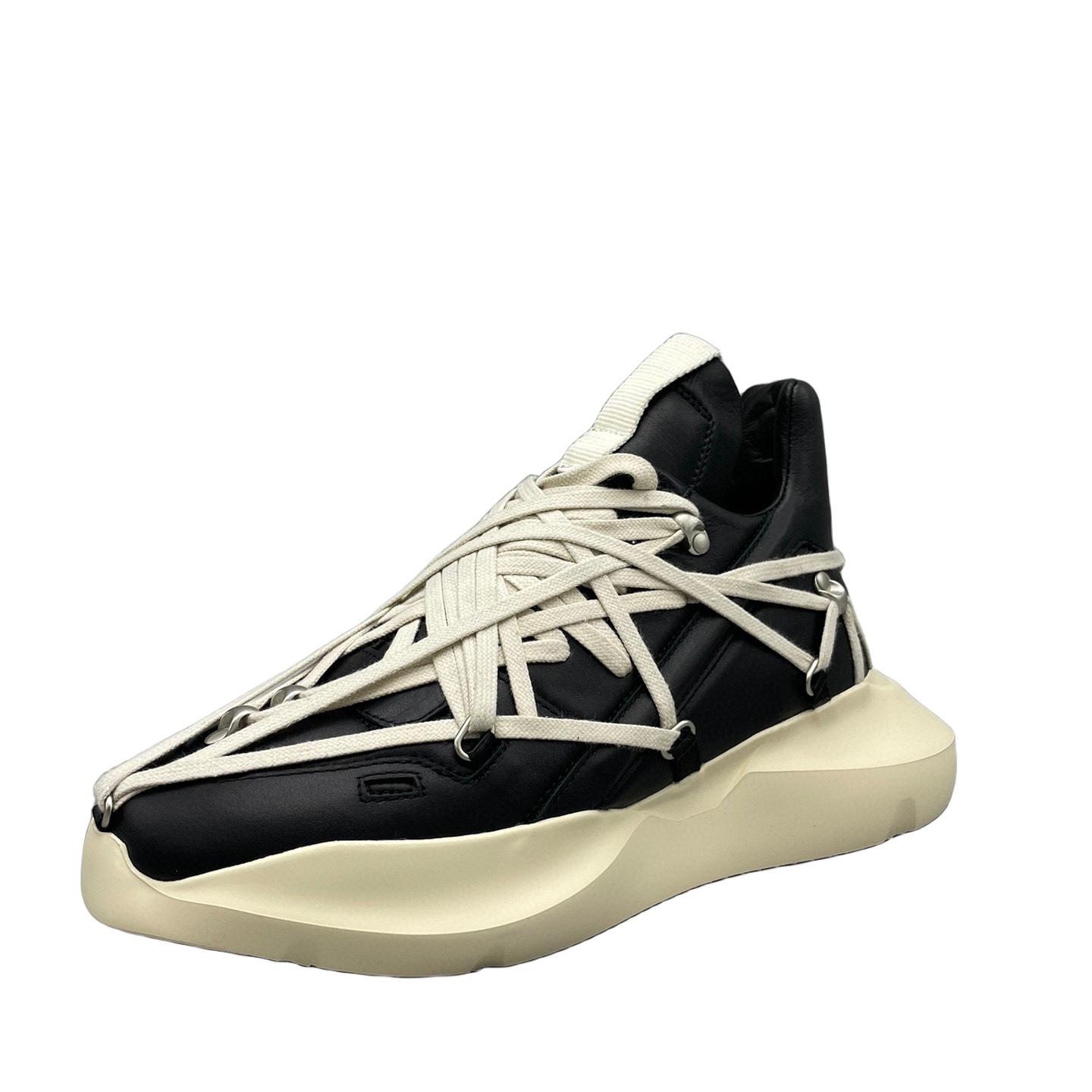 Rick Owens Geth Chunky High-top Sneakers - PerfectKickZ