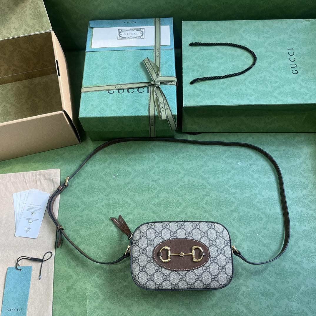 Gucci Horsebit 1955 Small Shoulder Bag (20x 13x 6cm) - PerfectKickZ