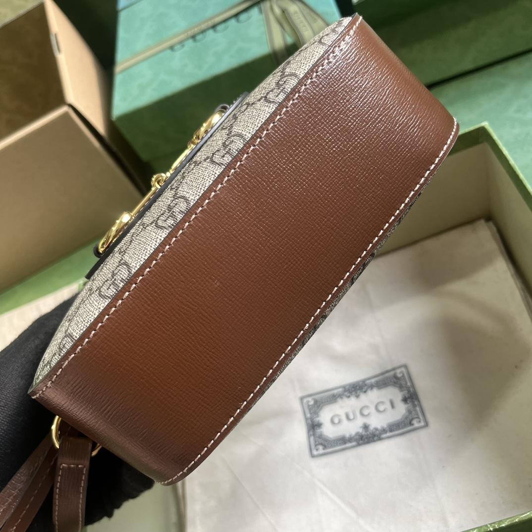 Gucci Horsebit 1955 Small Shoulder Bag (20x 13x 6cm) - PerfectKickZ