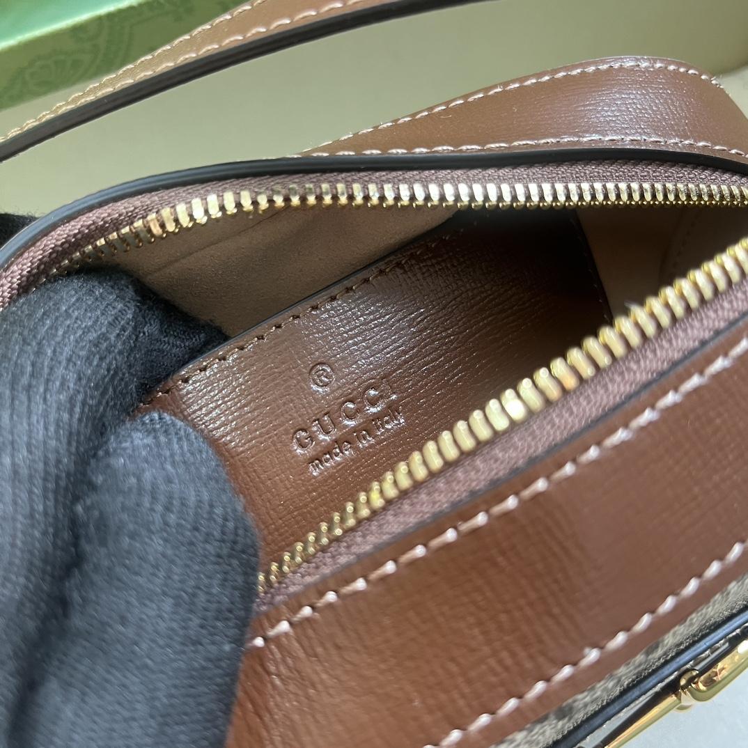 Gucci Horsebit 1955 Small Shoulder Bag (20x 13x 6cm) - 
