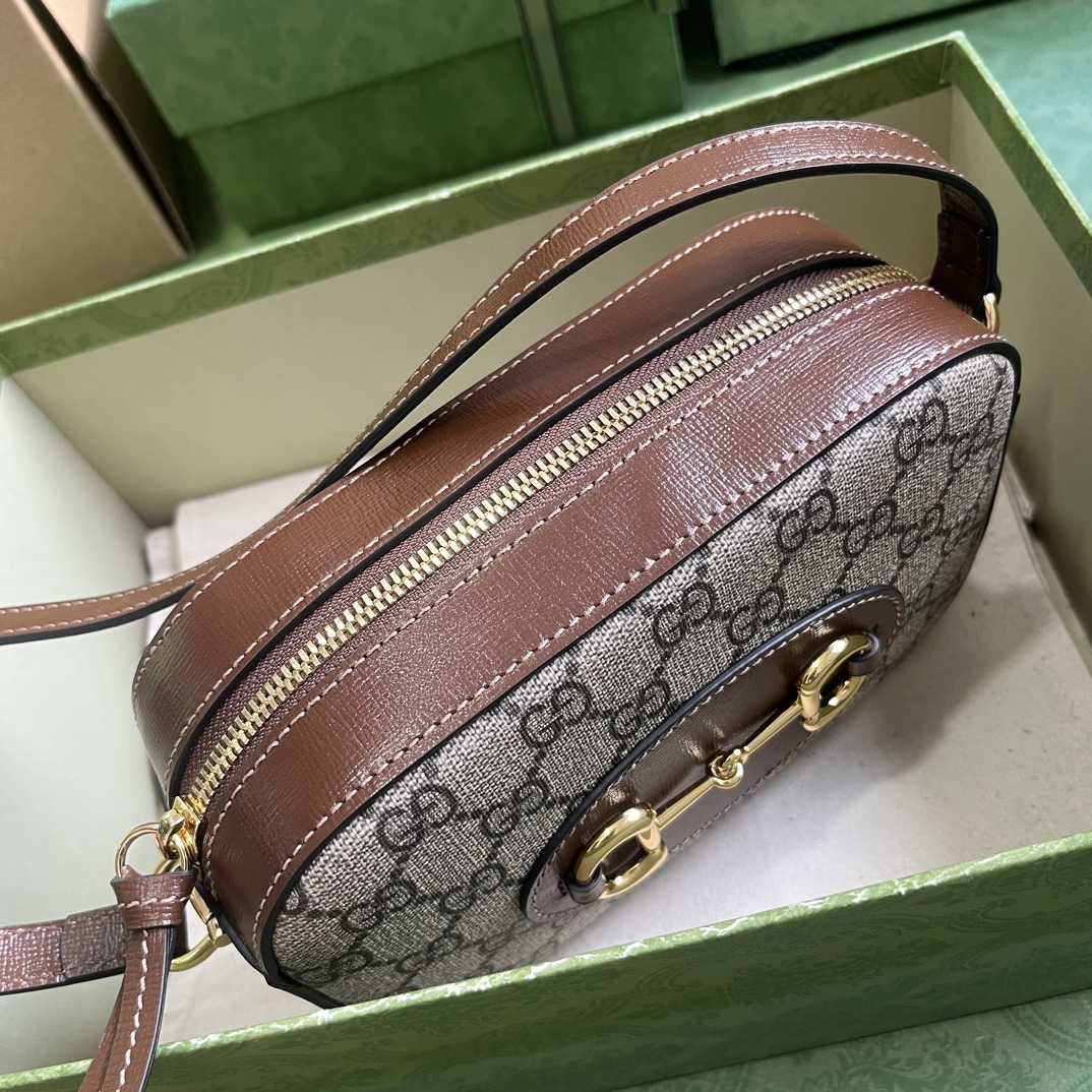 Gucci Horsebit 1955 Small Shoulder Bag (20x 13x 6cm) - 