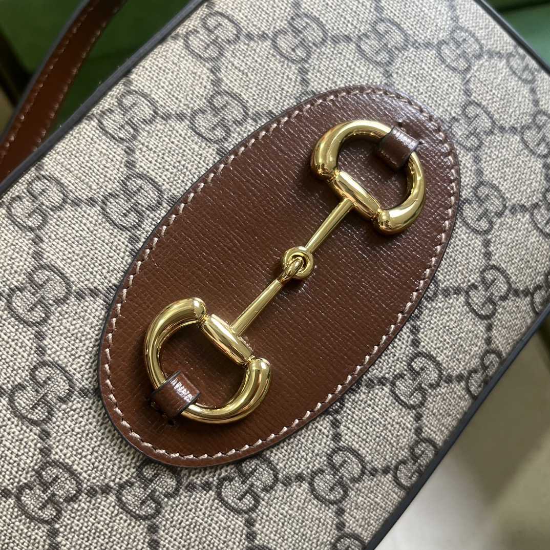 Gucci Horsebit 1955 Small Shoulder Bag (20x 13x 6cm) - 