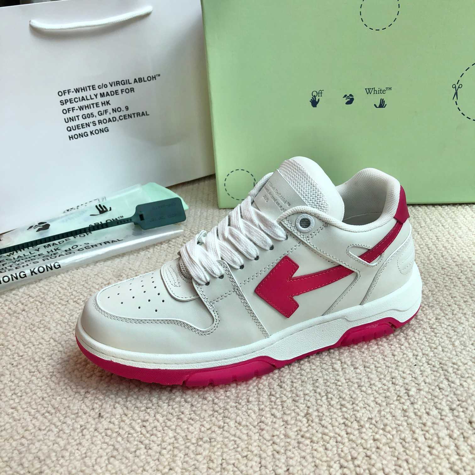 Off White Out Of Office Calf Leather Sneaker - 