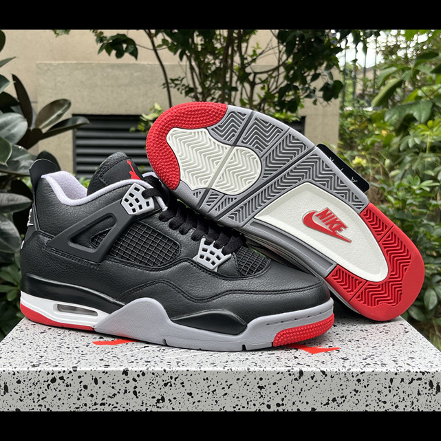 Air Jordan 4 "Bred Reimagined" Sneakers    FV5029-006  - PerfectKickZ
