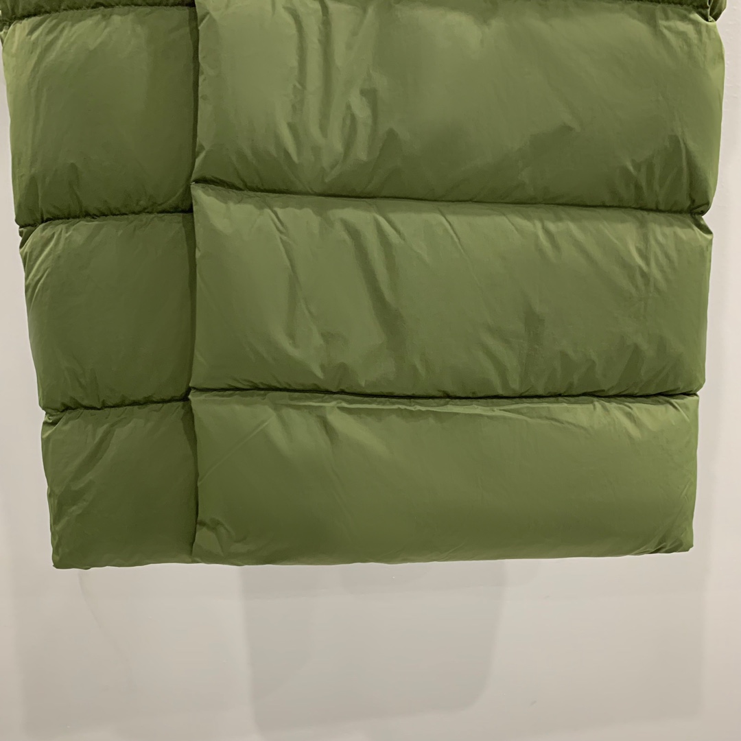 Rick Owens Green Padded Down Vest - PerfectKickZ