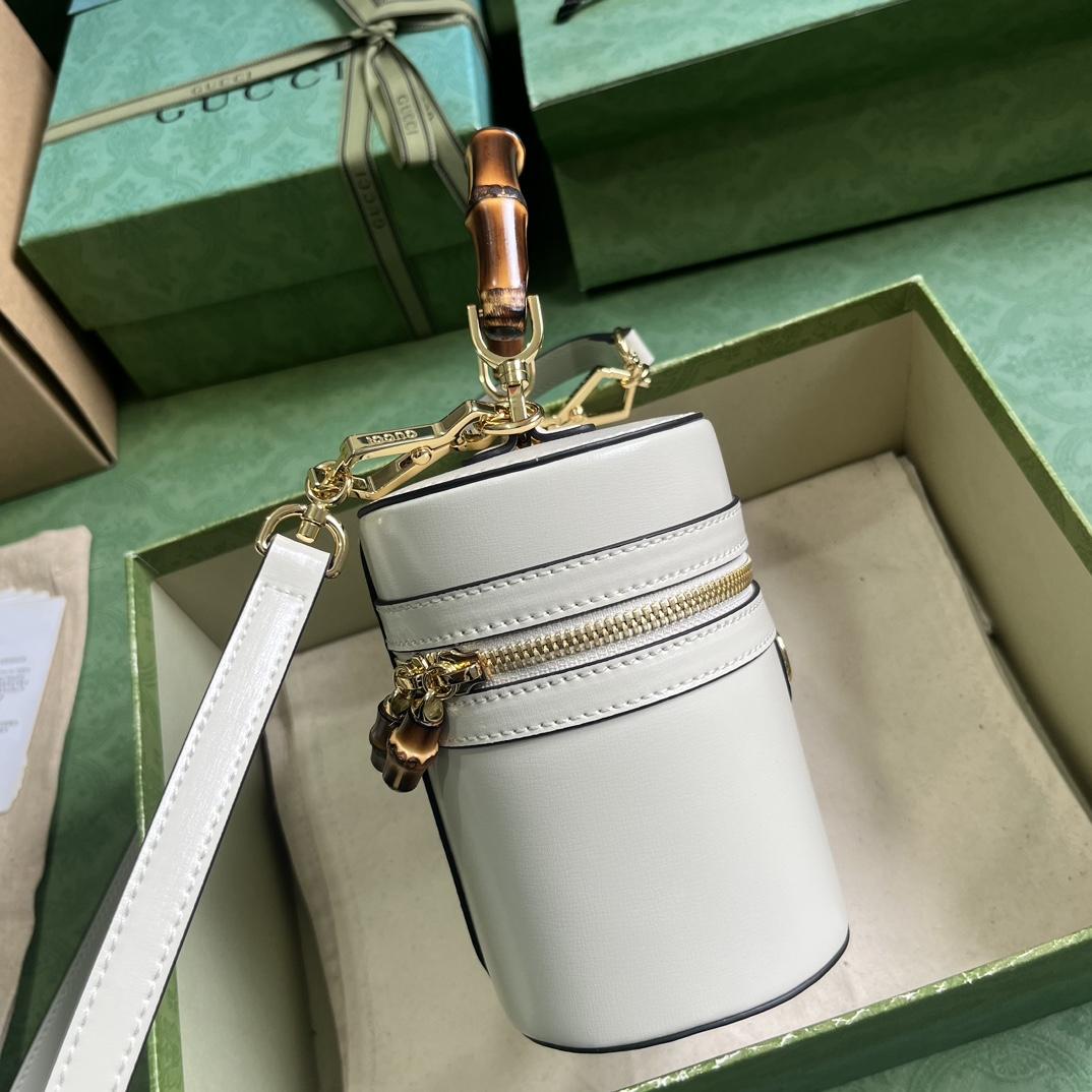 Gucci Mini Bamboo Shoulder Bag (15.5x 13.5x 4cm) - PerfectKickZ