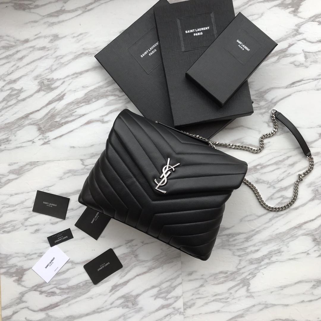 Saint Laurent Loulou Medium Chain Shoulder Bag  (32x22x11cm) - PerfectKickZ