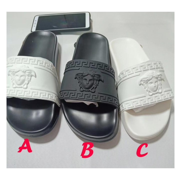 Versace Medusa Slides   - PerfectKickZ