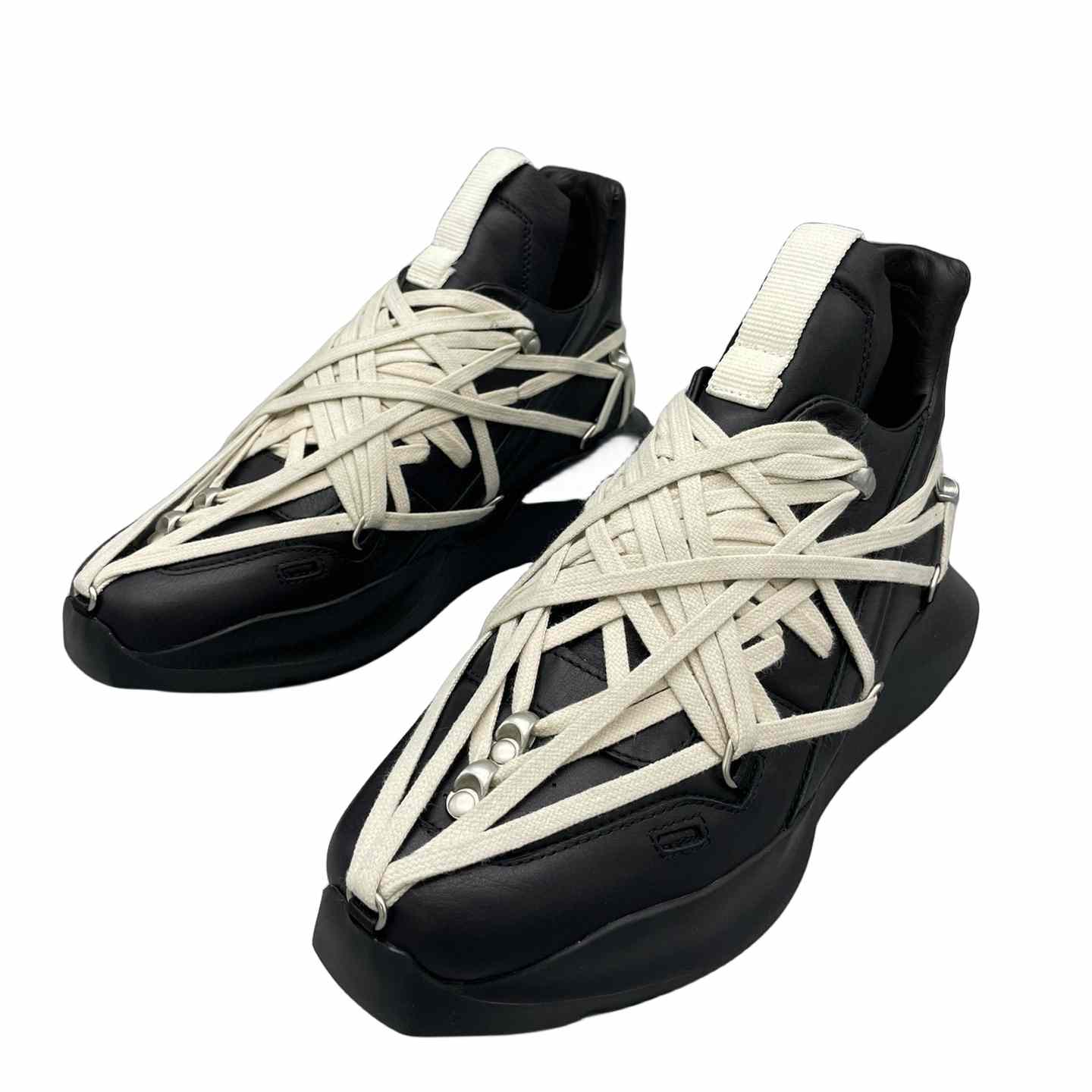 Rick Owens Geth Chunky High-top Sneakers - PerfectKickZ