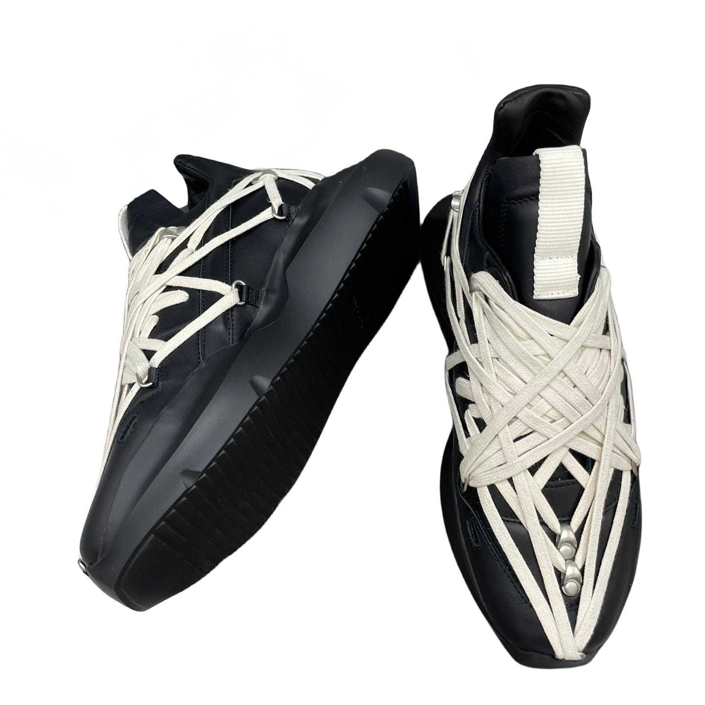 Rick Owens Geth Chunky High-top Sneakers - PerfectKickZ